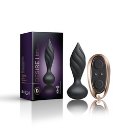 Rocks Off Petite Sensations Desire Anal Plug Black 4