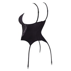 Cottelli Basque and Thong with Lace 3