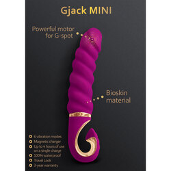 G-Vibe Gjack Mini Vibrator 3