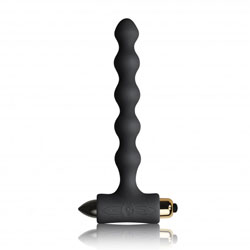 Rocks Off Petite Sensations Pearls Black Anal Plug