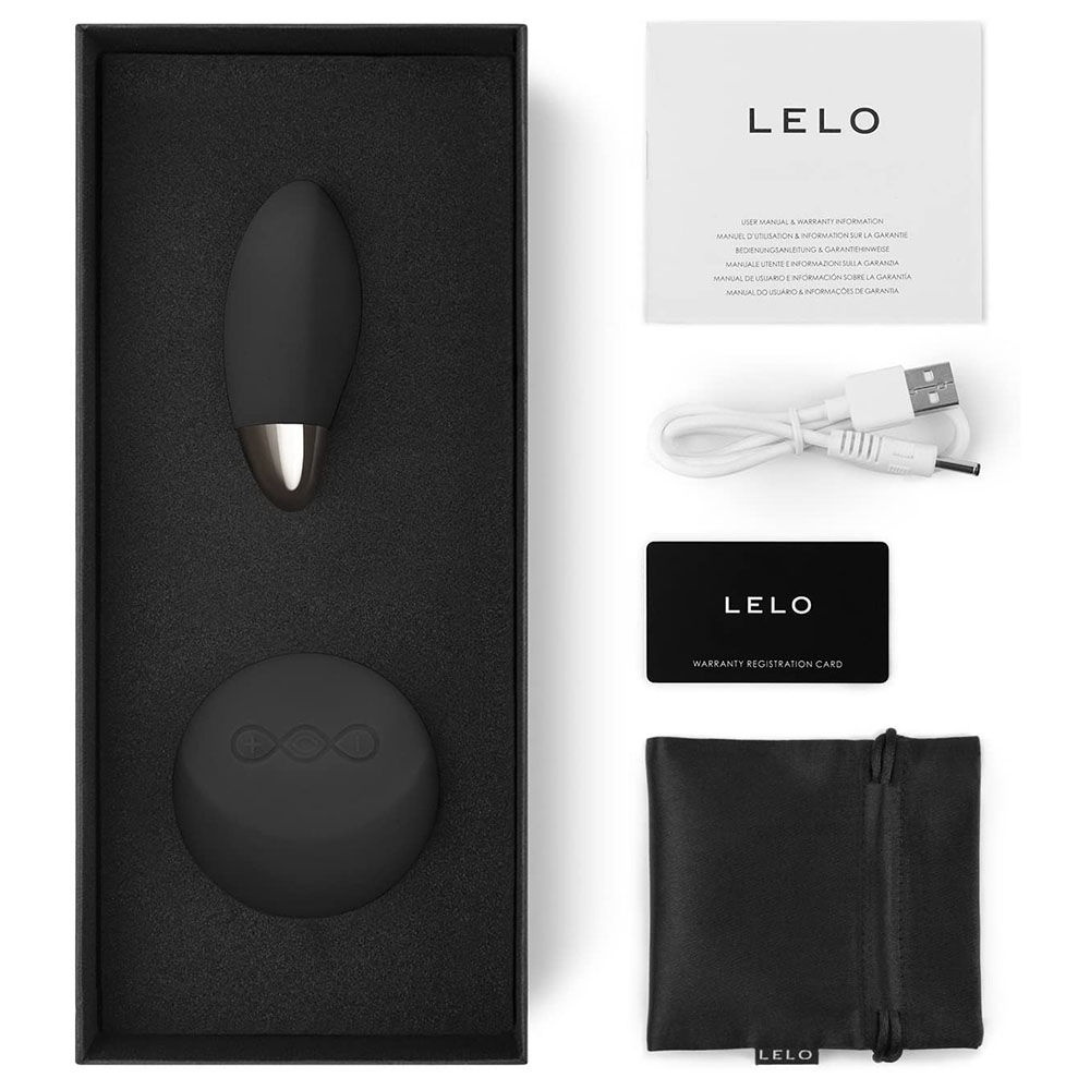 Lelo Lyla 2 Obsidian Black Vibrating Bullet 2