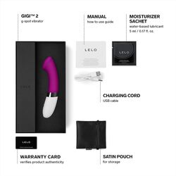 Lelo Gigi 2 Deep Rose G-Spot Vibrator 3