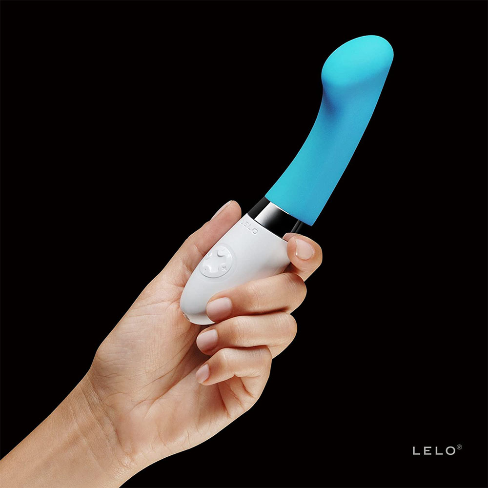 Lelo Gigi 2 Turquoise Blue G-Spot Vibrator 3