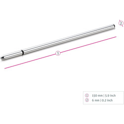 MyStim Slim Fin E-Stim Urethral Sounds 2