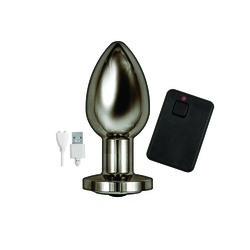Ass Sation Remote Vibrating Butt Plug Black 3