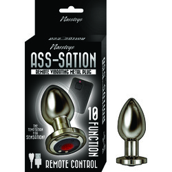 Ass Sation Remote Vibrating Butt Plug Black 4