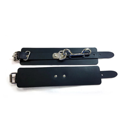 Rouge Garments Black Rubber Wrist Cuffs 2