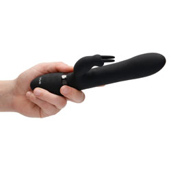 Vive Amoris Black Rabbit Vibrator with Stimulating Beads 3