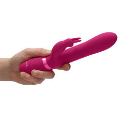 Vive Amoris Pink Rabbit Vibrator with Stimulating Beads 3