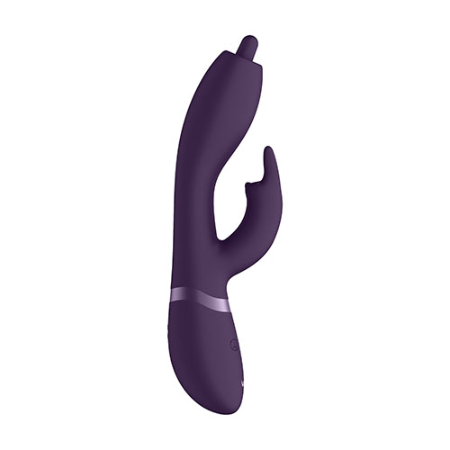 Vive Nilo Purple Pinpoint Rotating G-Spot Rabbit Vibrator