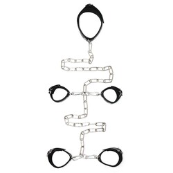 Leather Hand and Ankle Cuffs for Women